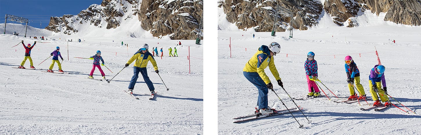 Skischule Gastein in Action